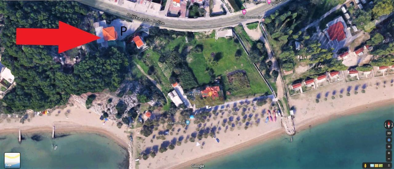 Beach Apartments "Bili Cvitak" Duće Exterior foto